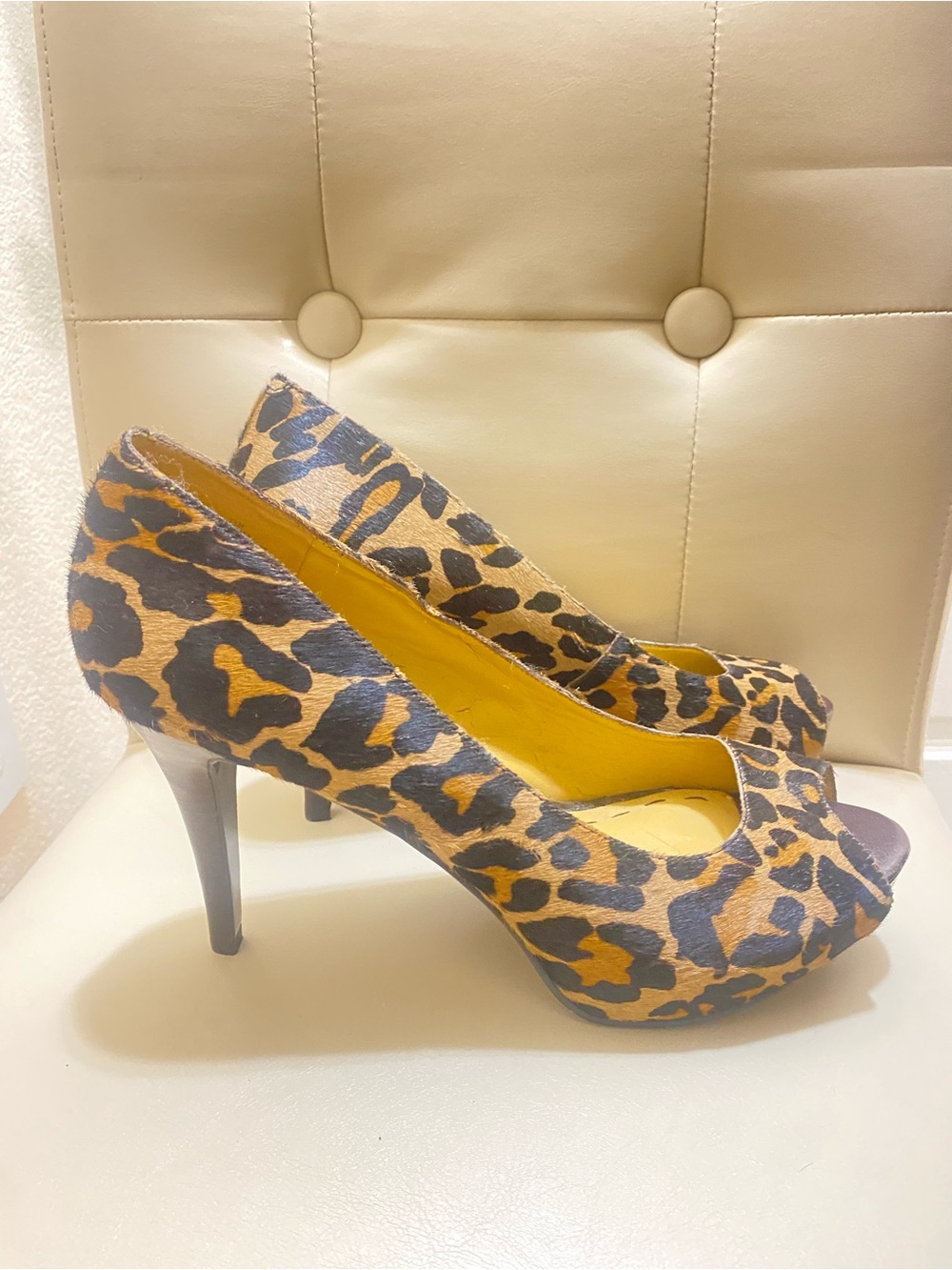 Cheetah Print Heels